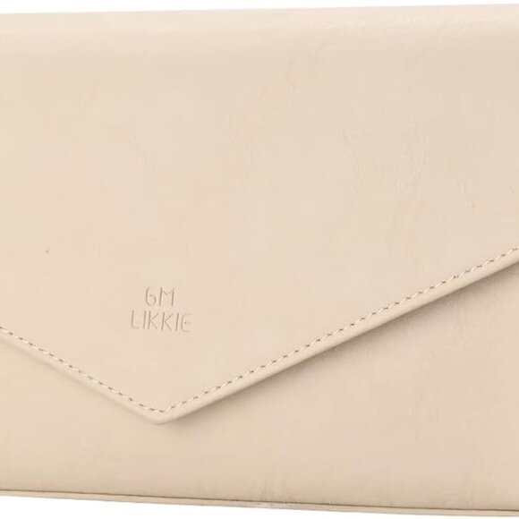 Clutch Purse for Women, Evening Envelope Clutch Bag, Crossbody Foldover PU Leath - Picture 1 of 5